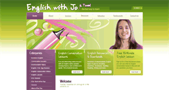 Desktop Screenshot of englishwithjo.com